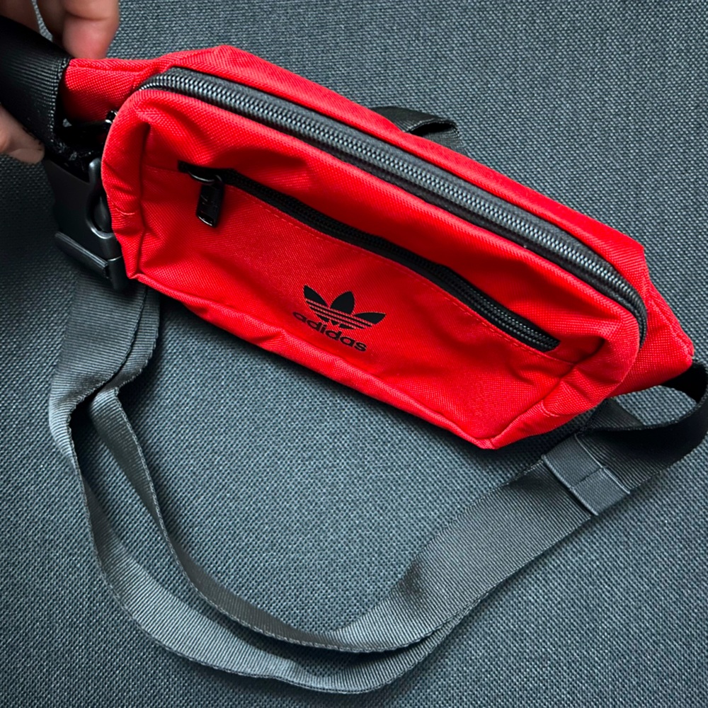 Adidas Originals For All Waist Pack in BetterScarlet/Black